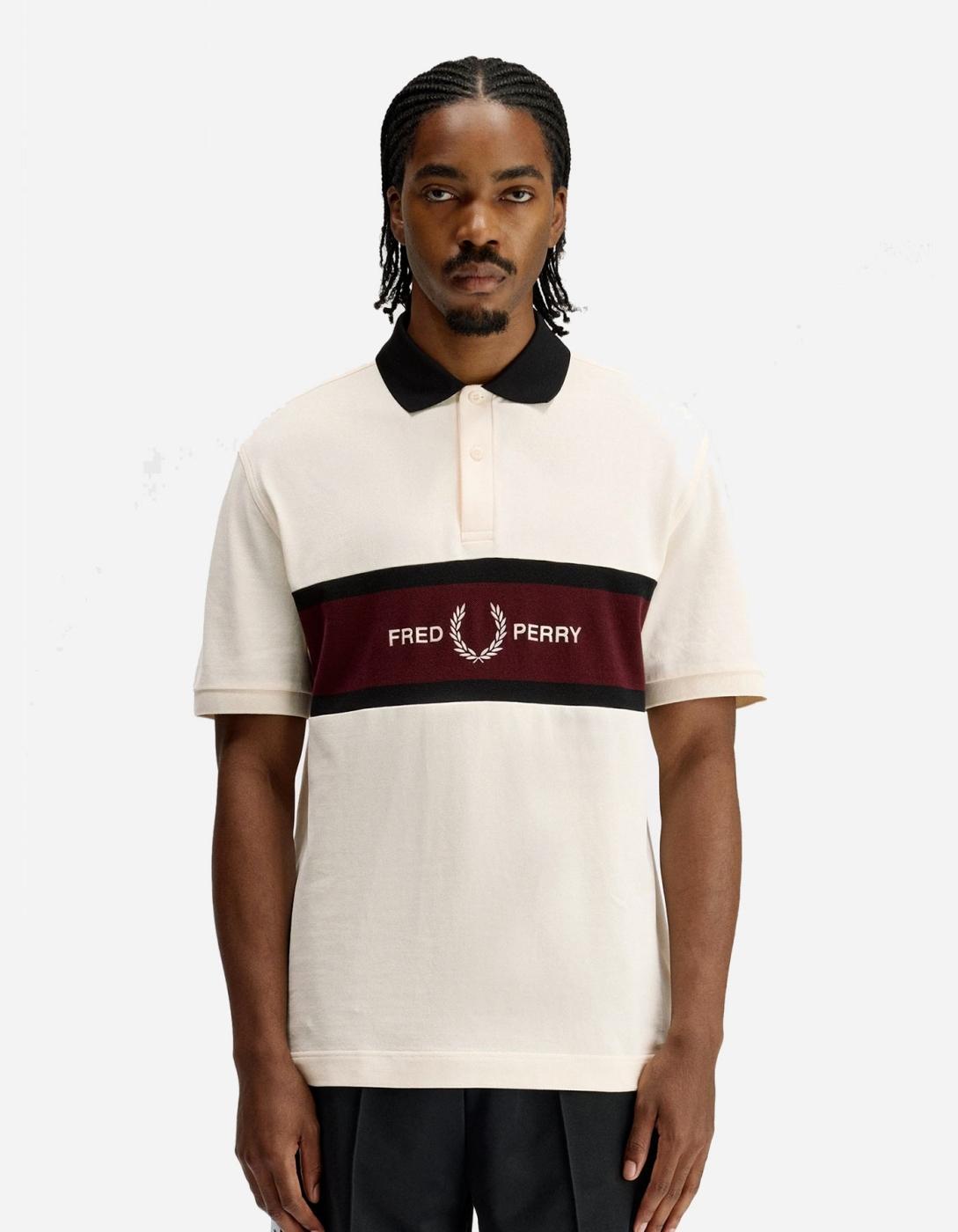 Polo FRED PERRY M2421 - Ecru