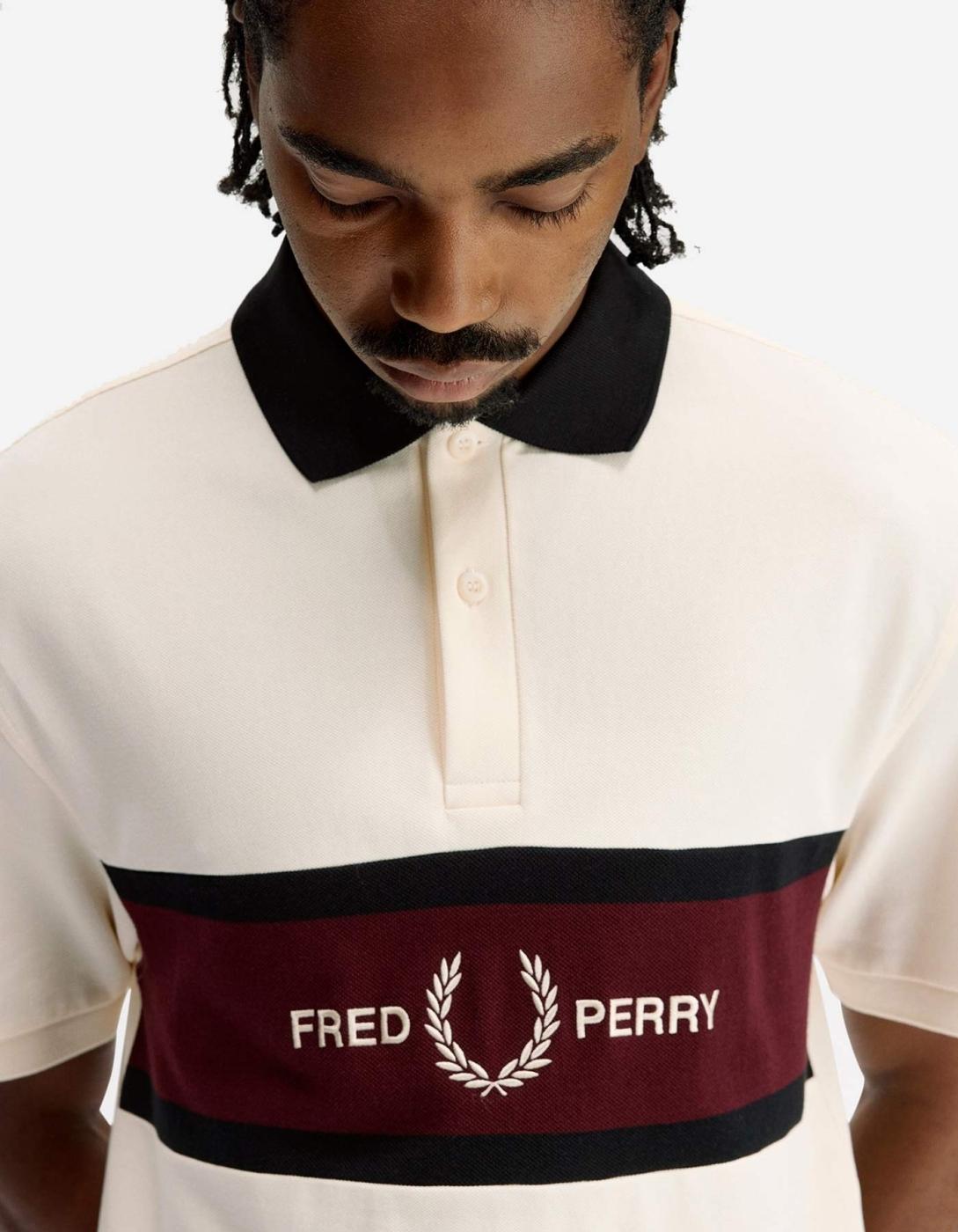 Polo FRED PERRY M2421 - Ecru