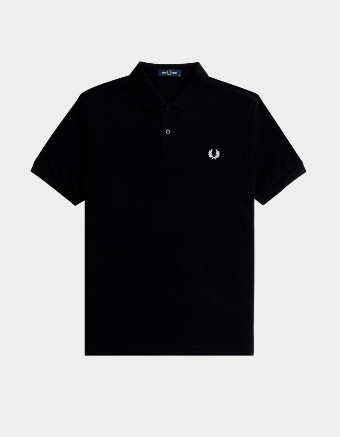 Polo FRED PERRY M6000 - Black/Snow White