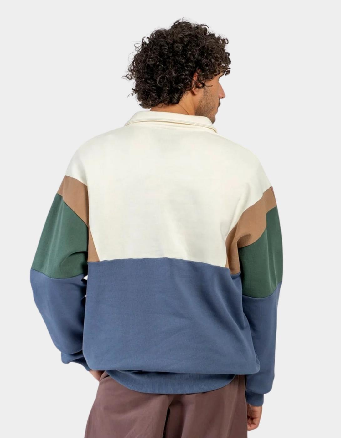 Polo HARRY - Ivory/Brown/Green/Blue