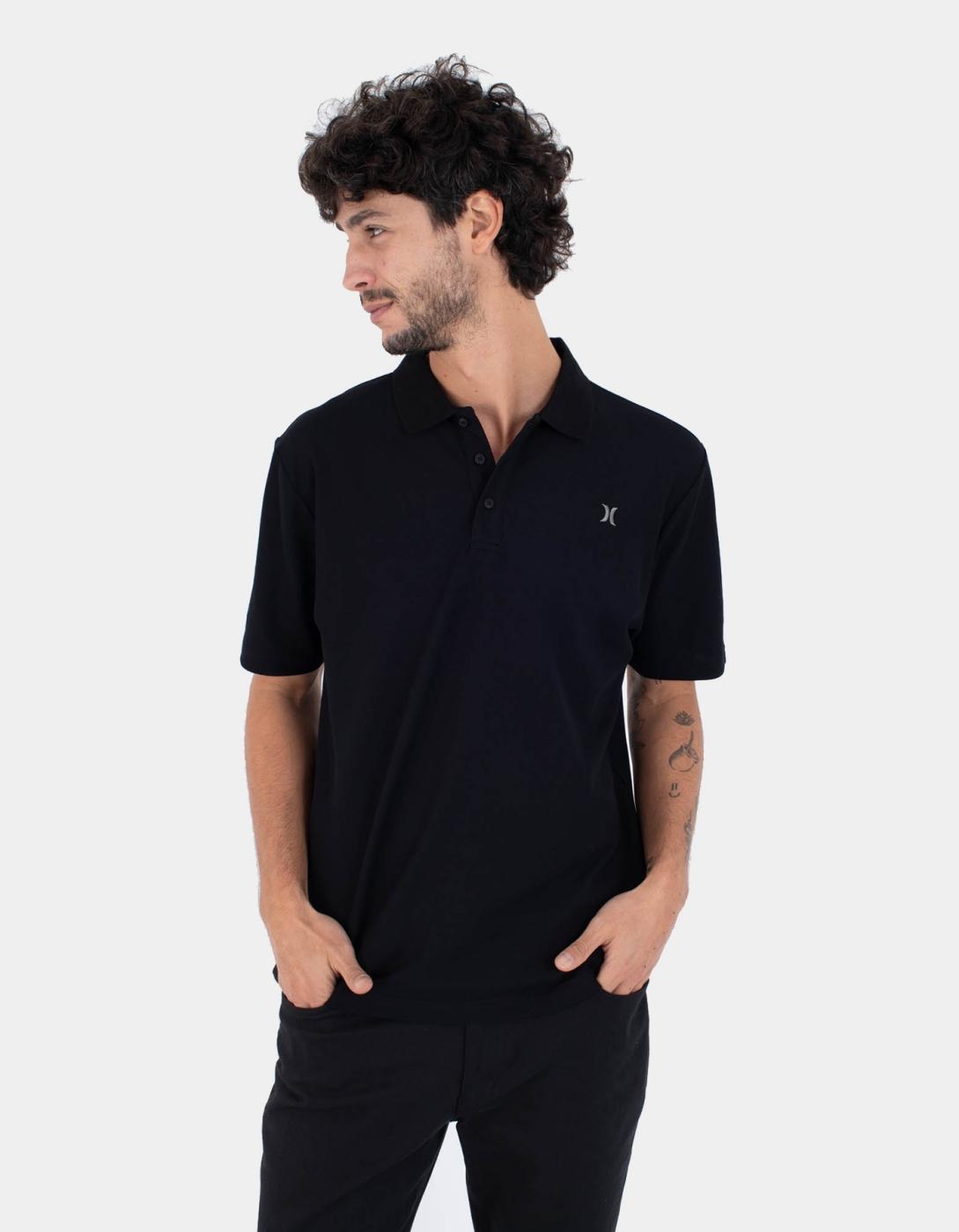 Polo HURLEY LOW TIDE - Black