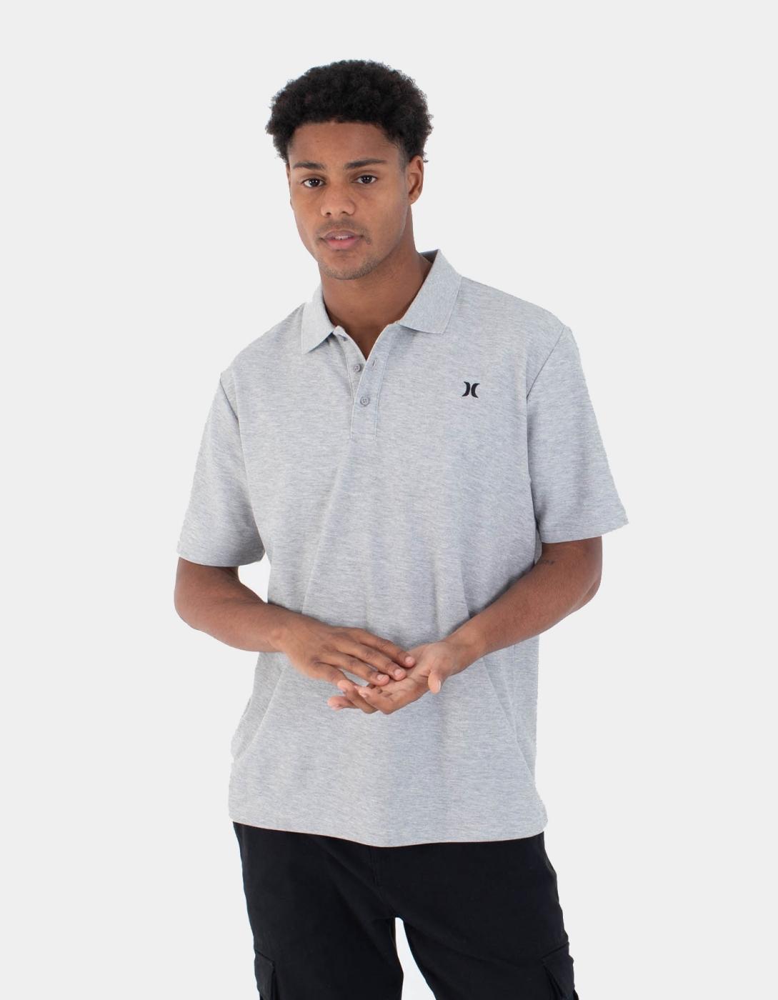 Polo HURLEY LOW TIDE - Heather Grey