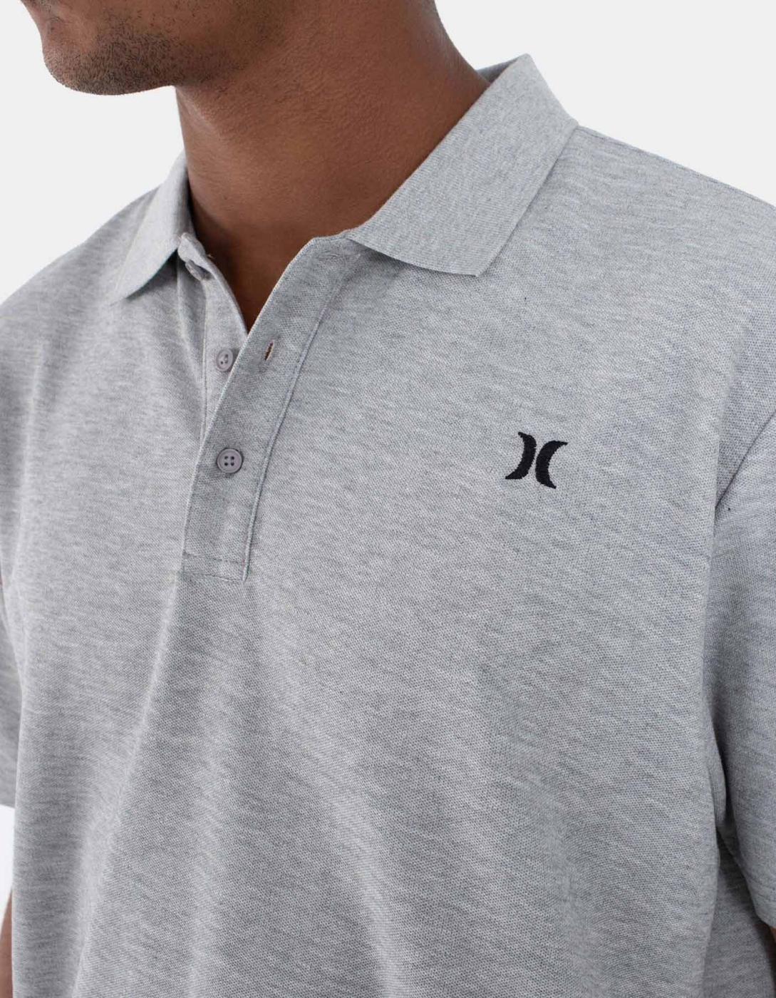 Polo HURLEY LOW TIDE - Heather Grey