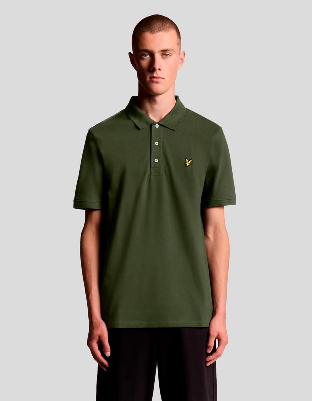Polo LYLE & SCOTT SP400VOG - Olive