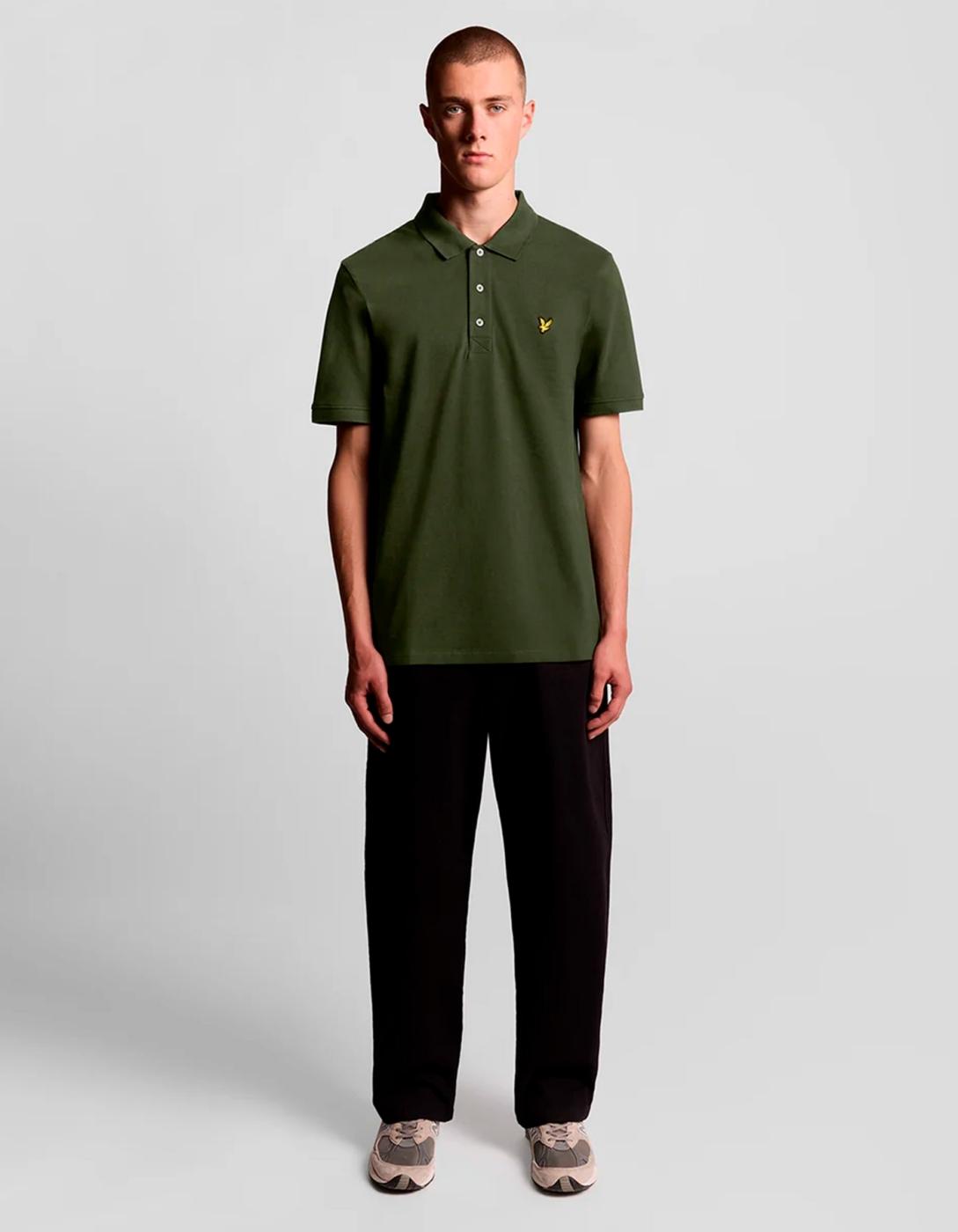 Polo LYLE & SCOTT SP400VOG - Olive