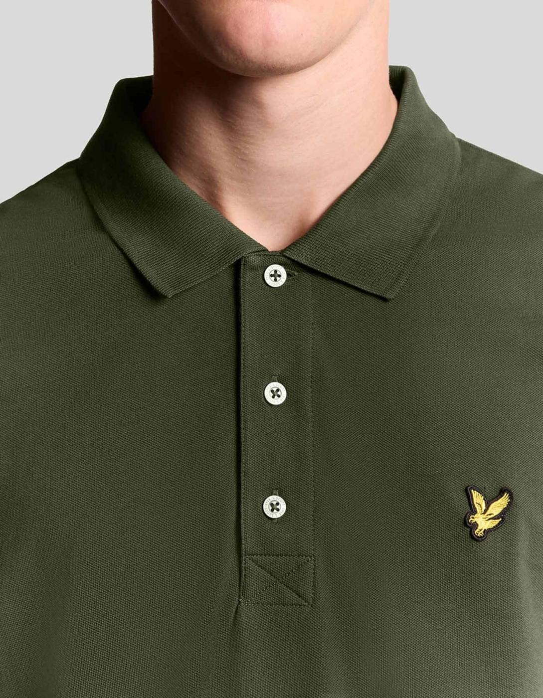 Polo LYLE & SCOTT SP400VOG - Olive