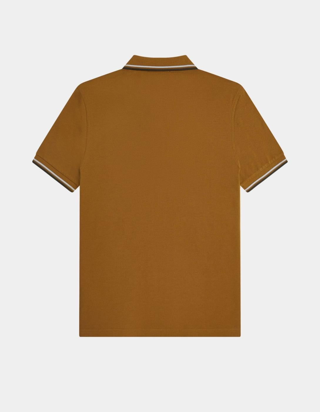 Polo M3600 - Dark Caramel/Dusky Blue/Night Green