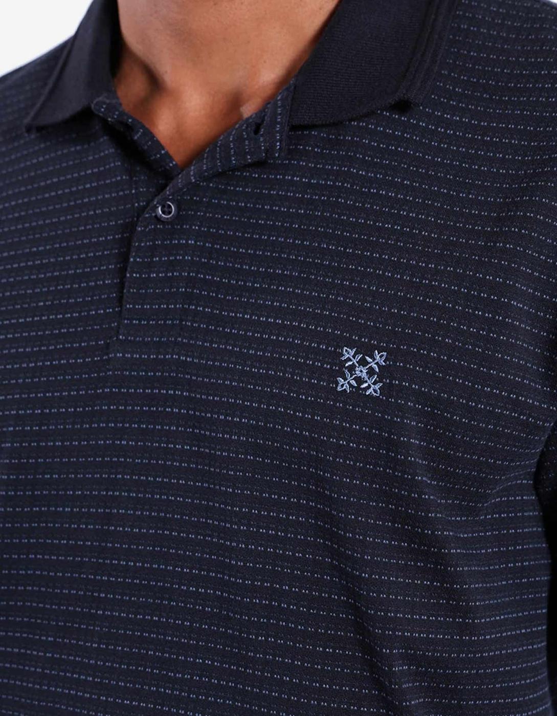 Polo OXBOW SQUARE - Deep Marine