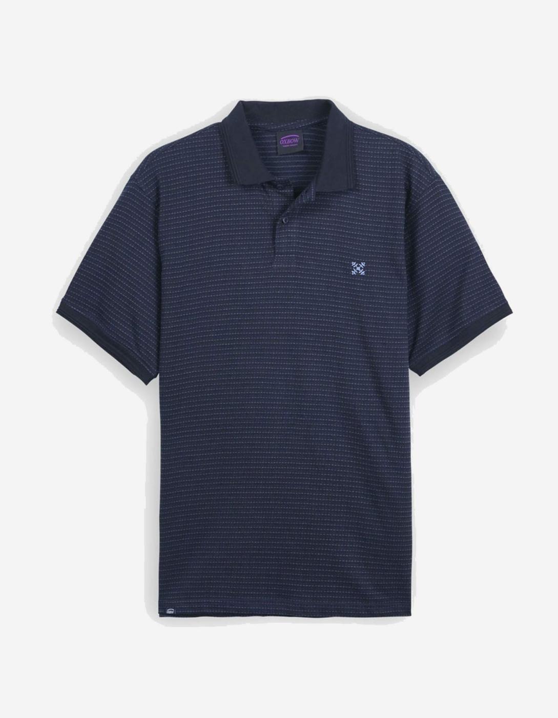 Polo OXBOW SQUARE - Deep Marine