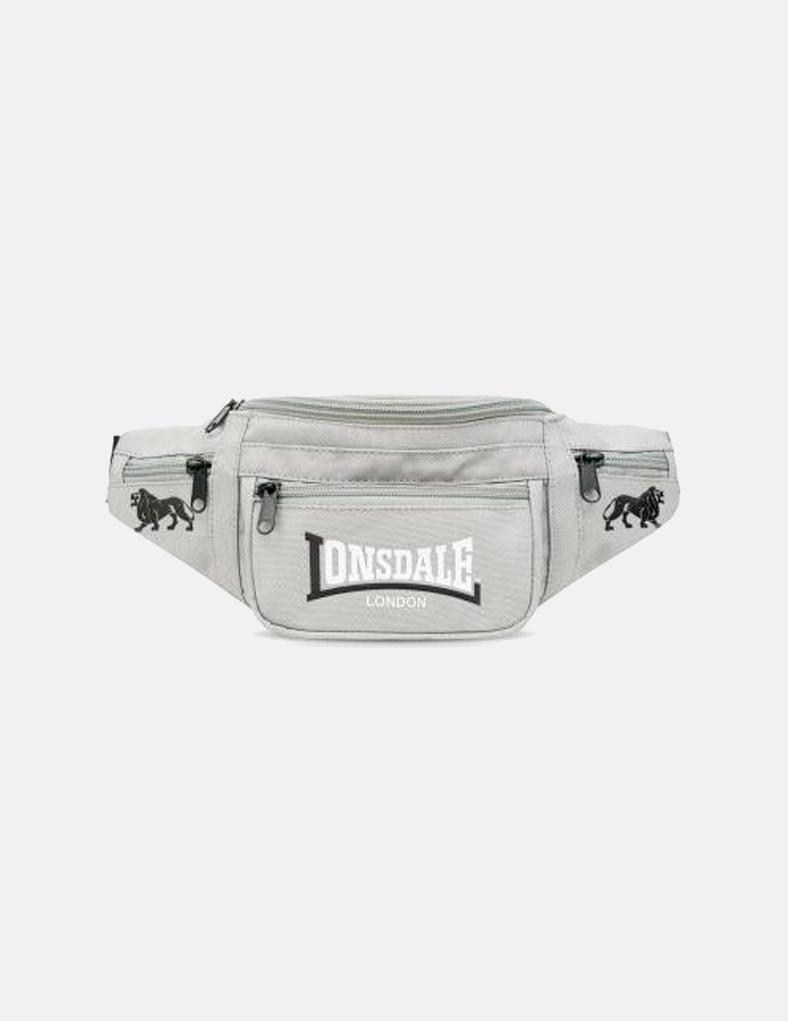 Riñonera LONSDALE HIP - Grey/Black/White