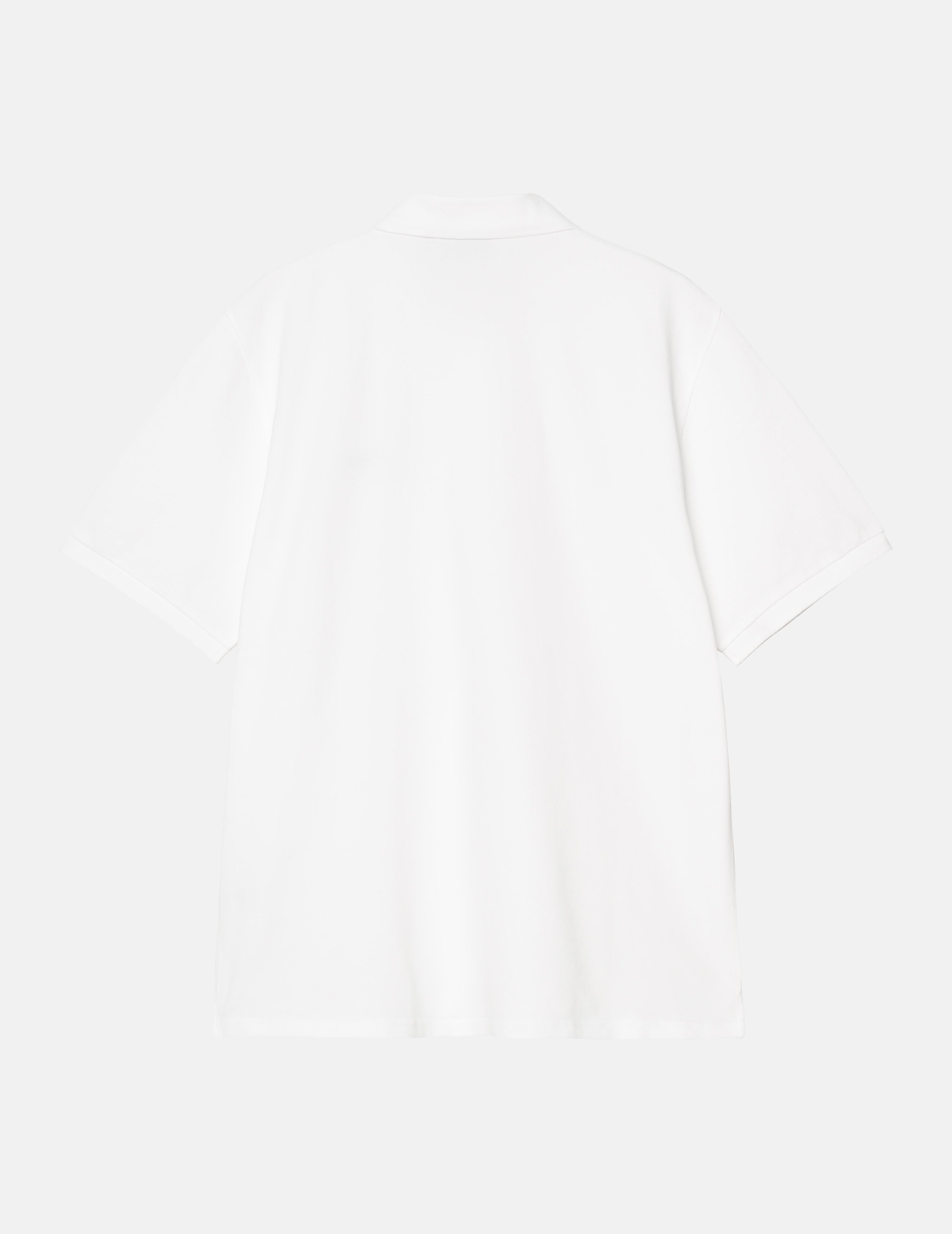 Polo CARHARTT WIP SCRIPT - White / Black