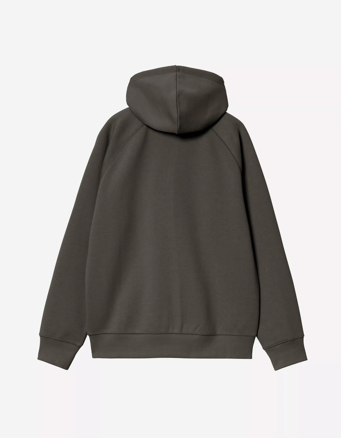 Sud. Cap. Abierta CARHARTT WIP CHASE SWEAT - Shungite / Gold