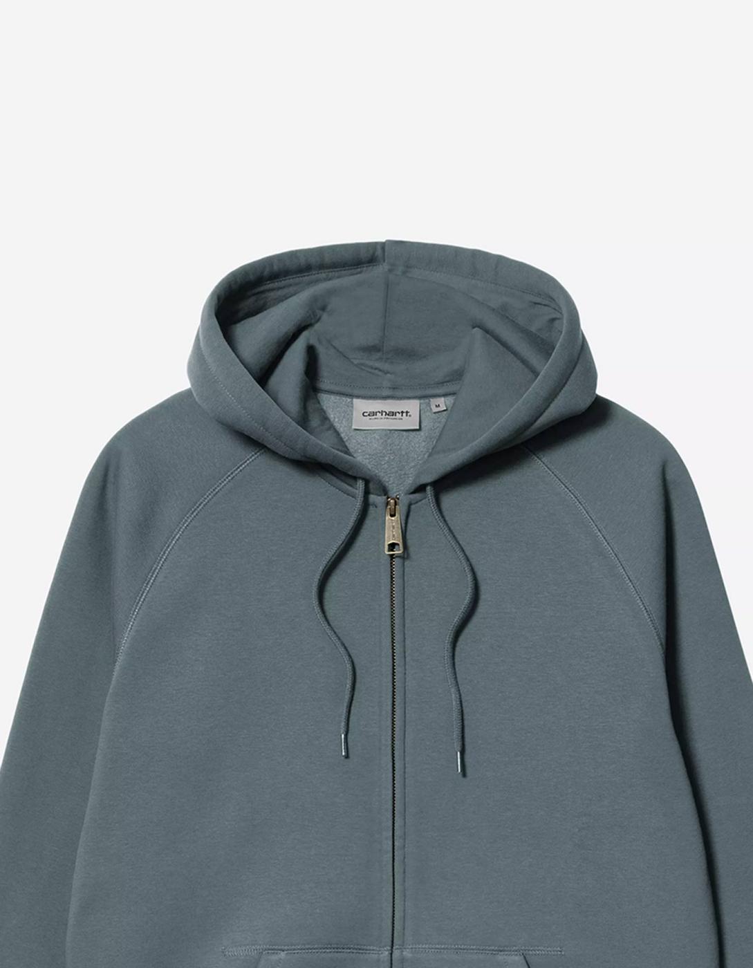 Sud. Cap. Abierta HOODED CHASE - Cozy Blue / Gold