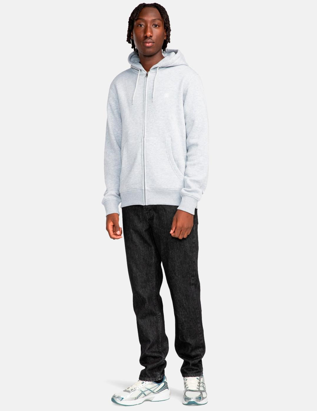 Sud. Cap. Abierta ICON EMBROIDERY - Mid Grey Heath