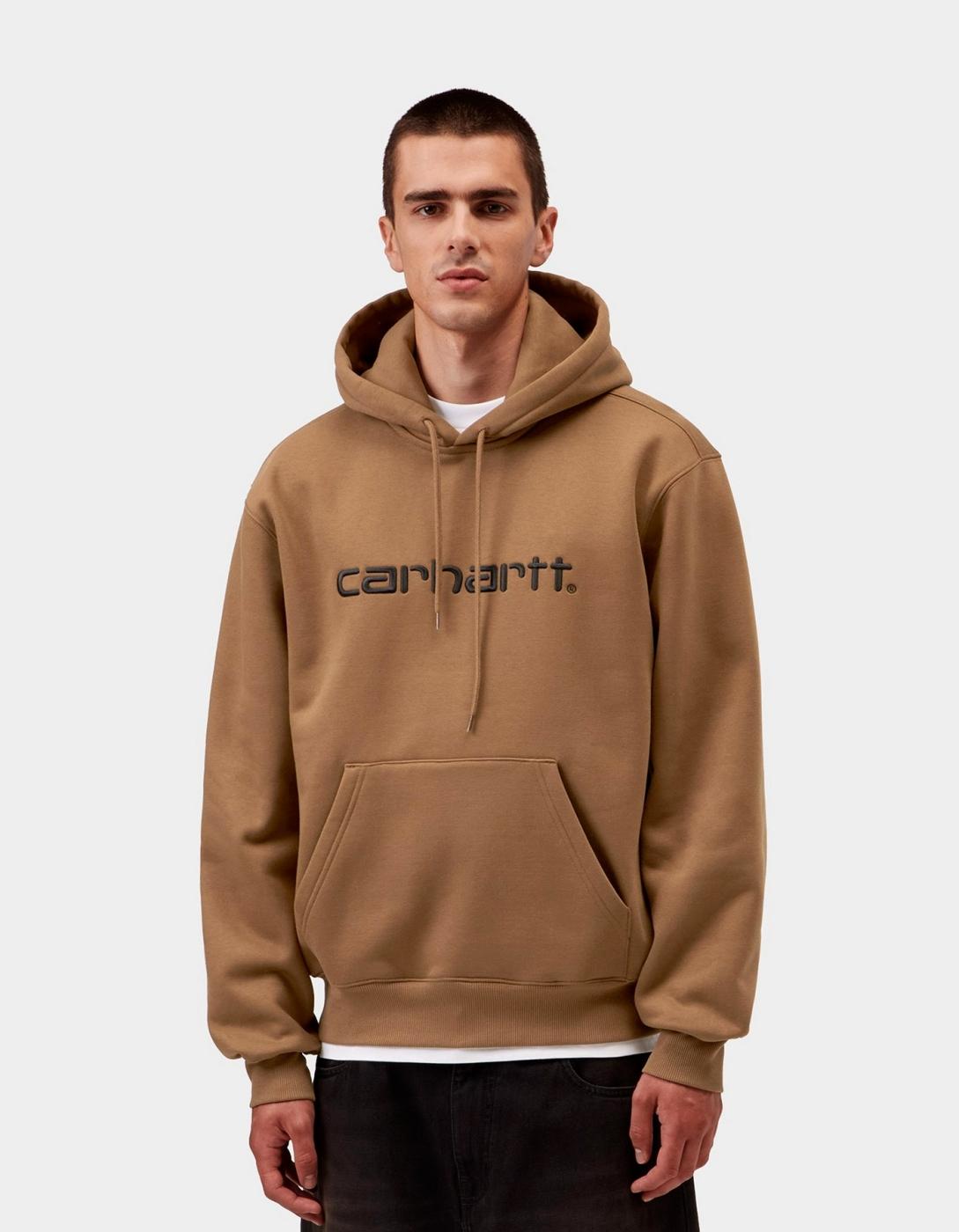 Sud. Cap. CARHARTT SWEAT - WIP H Brown / Black