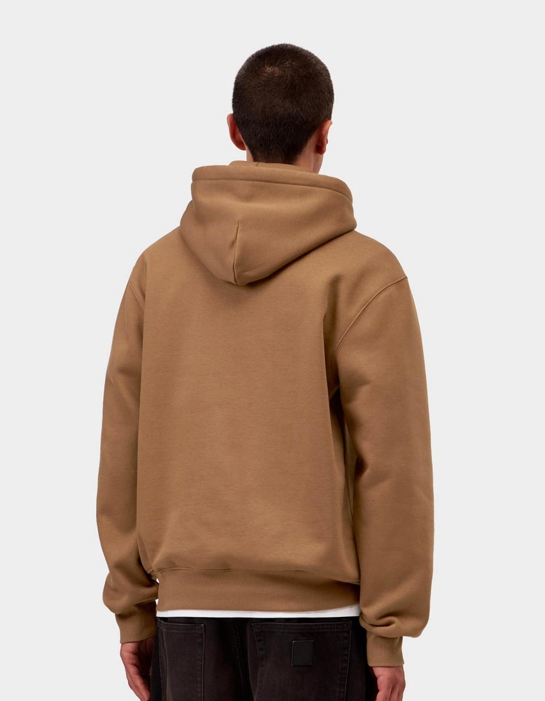Sud. Cap. CARHARTT SWEAT - WIP H Brown / Black