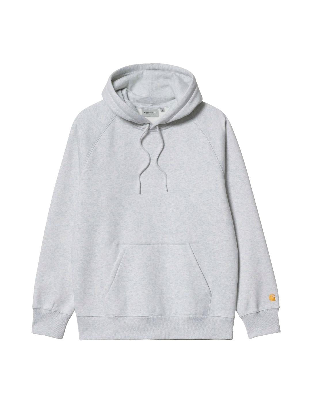 Sud. Capucha CARHARTT WIP CHASE SWEAT- Ash Heather/Gold