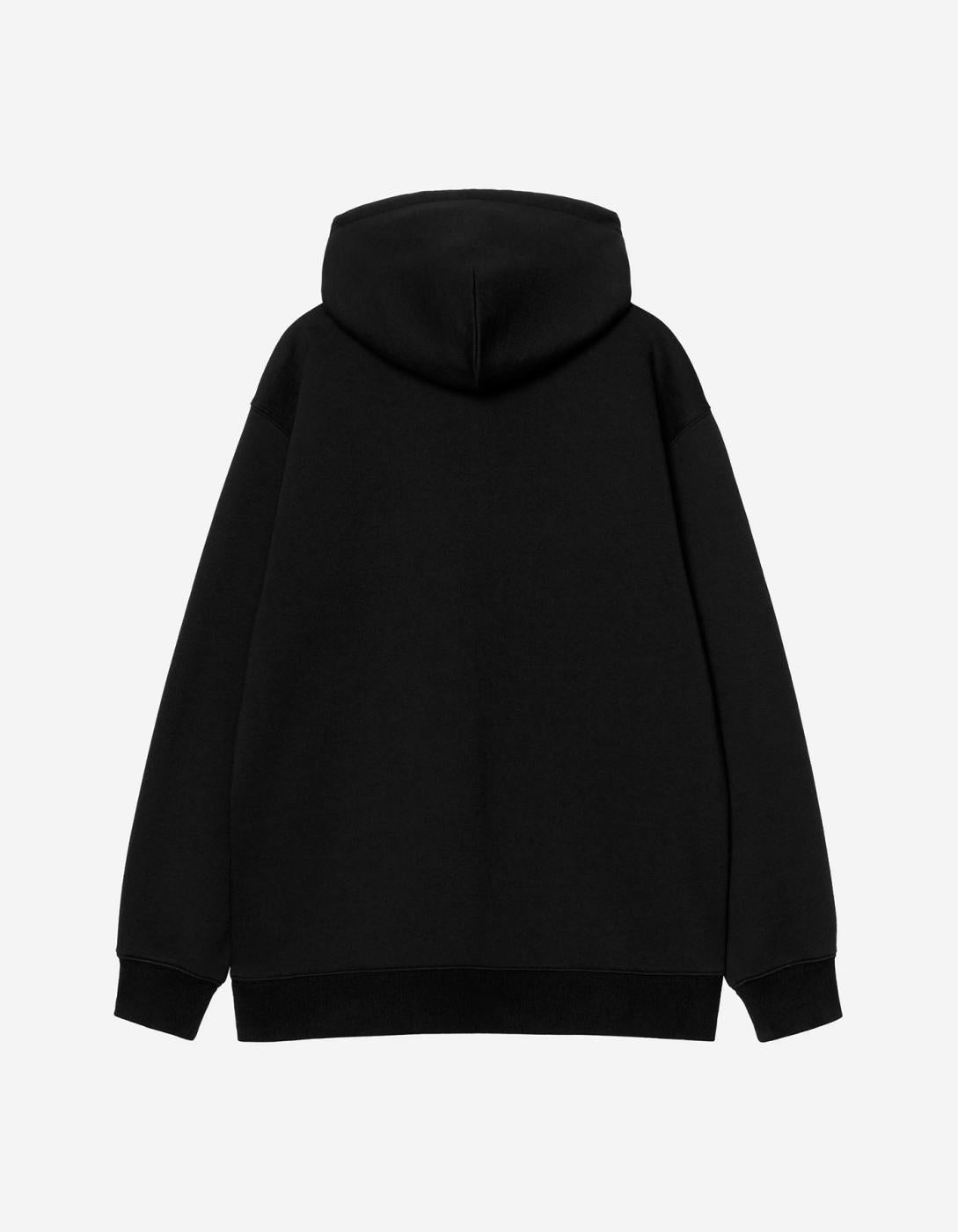 Sud. W' HOODED CARHARTT WIP - Black / Hortensia