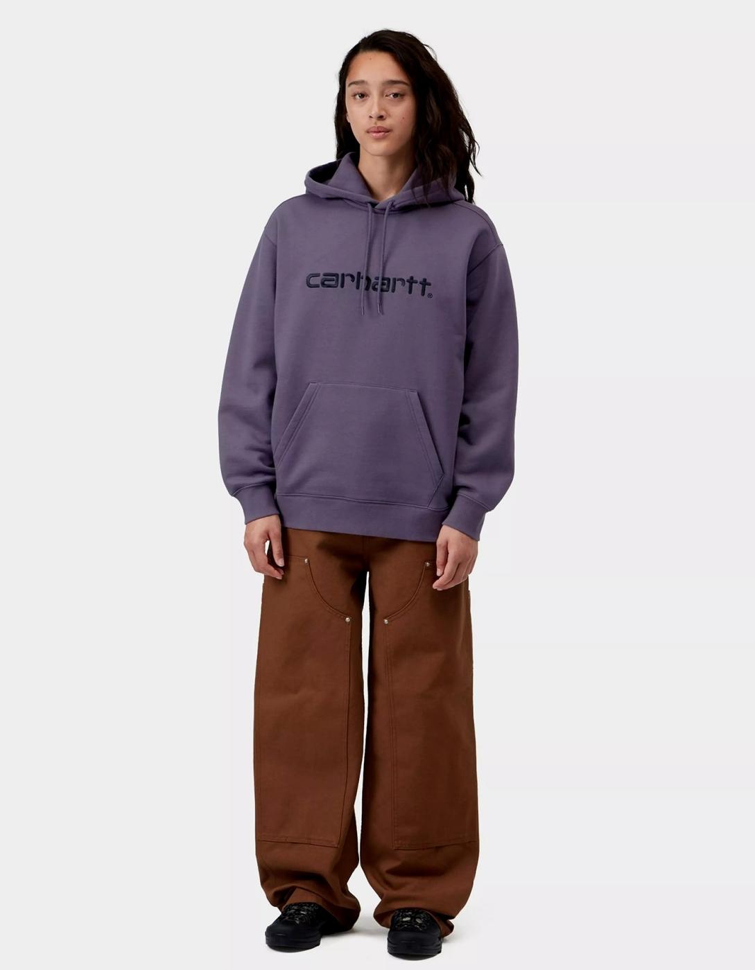Sud. W' HOODED CARHARTT WIP - Shady Purple / Dark Navy