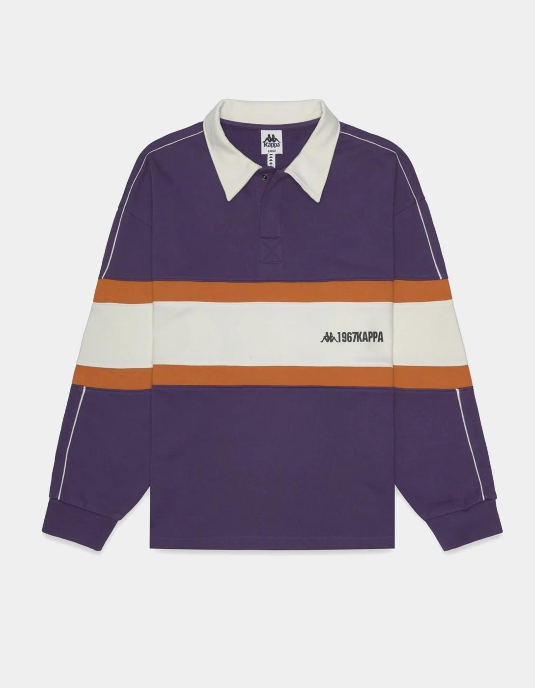 Sudadera AUTHENTIC ORSEN - Violet Anil/White Na