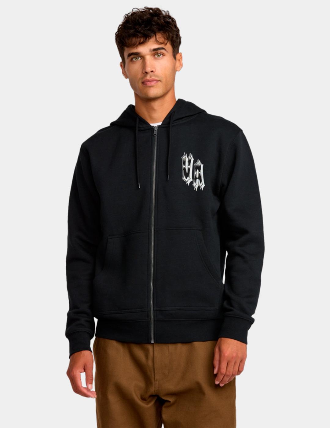 Sudadera Cap. Abierta BENJ TIGEREYESZ - Black