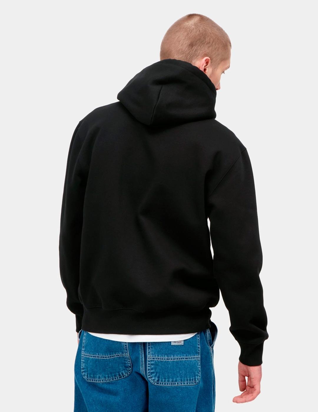 Sudadera Cap. CARHARTT SWEAT - Black / Black