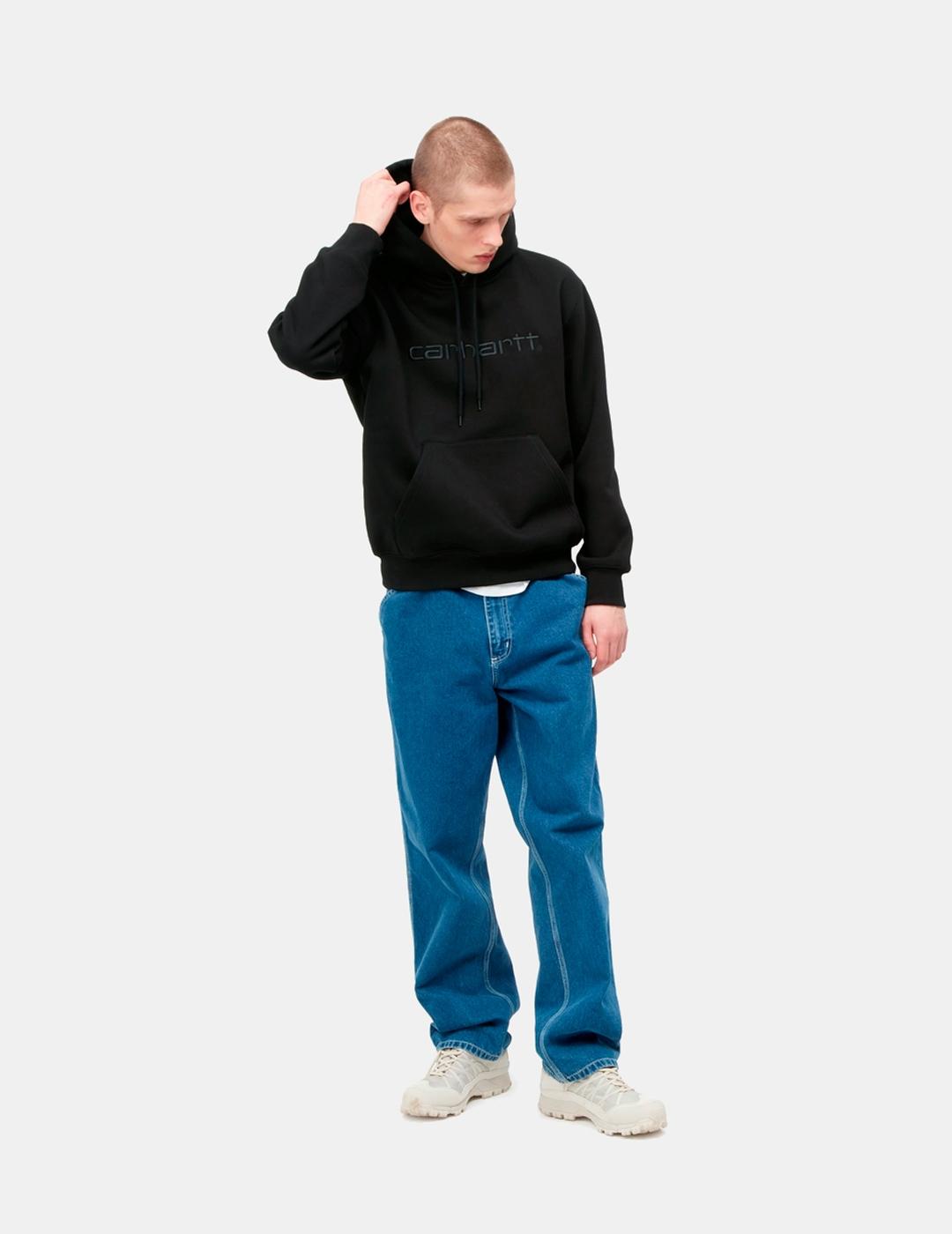 Sudadera Cap. CARHARTT SWEAT - Black / Black