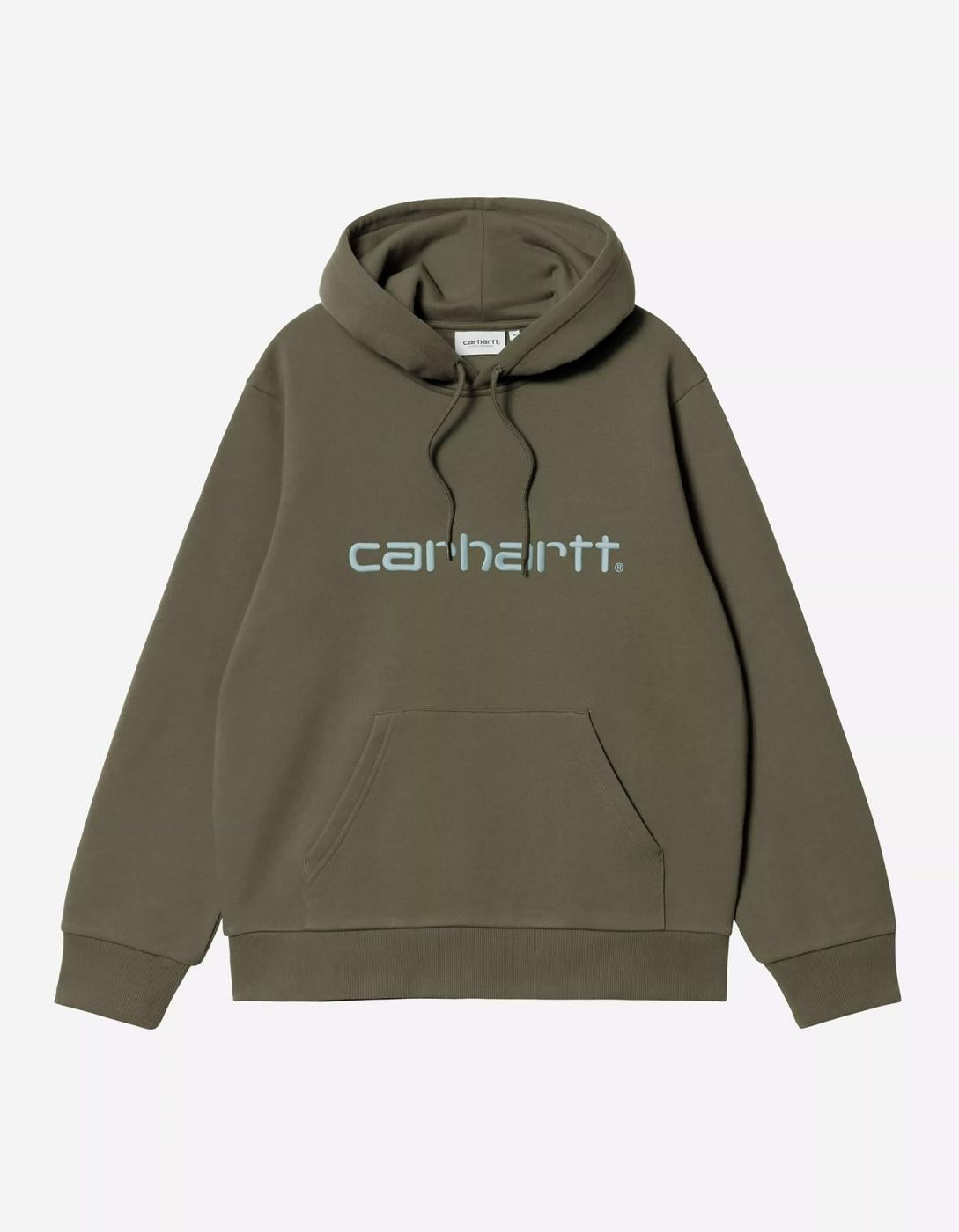 Sudadera Cap. CARHARTT WIP SWEAT - Leaf / Tourmaline