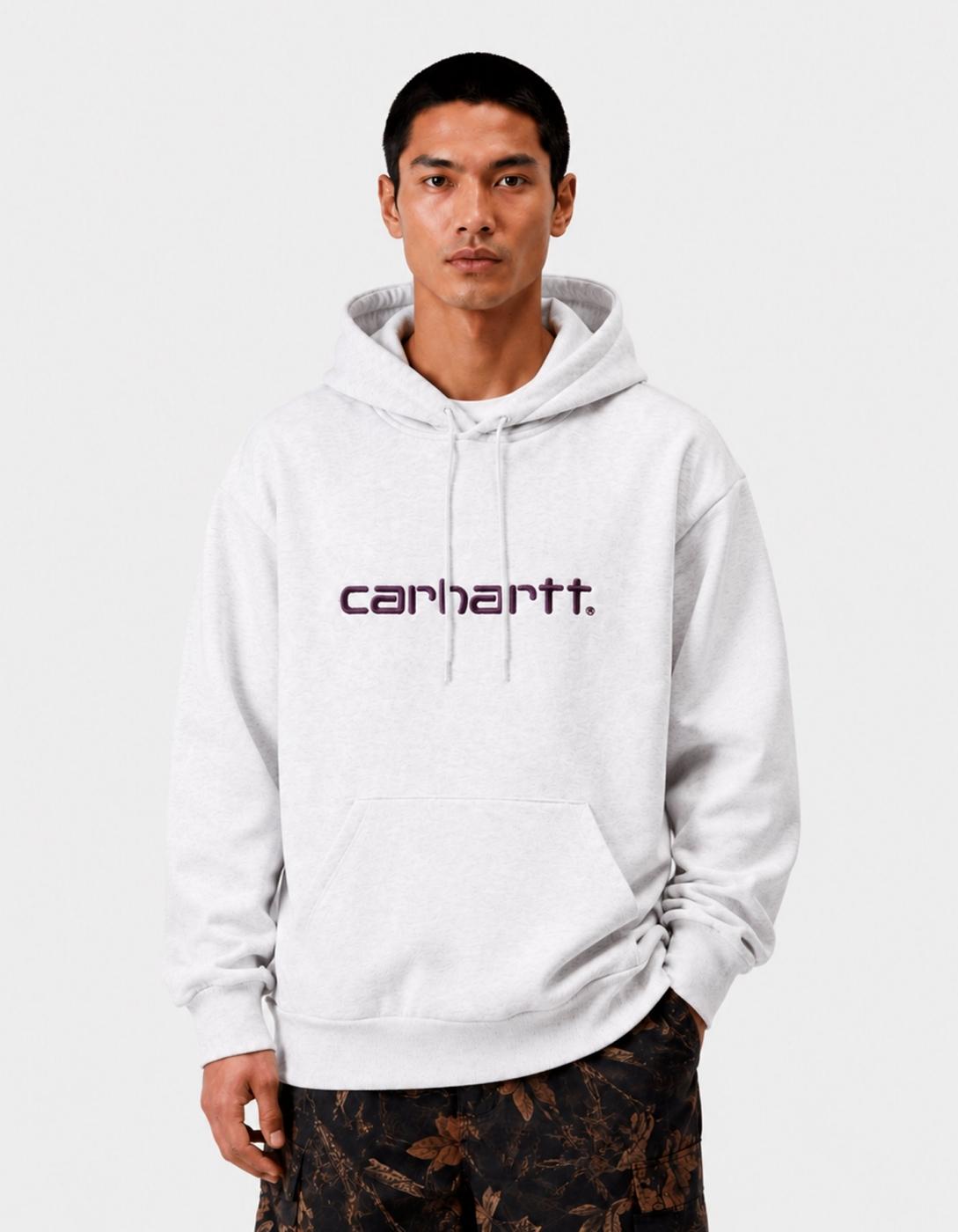 Sudadera Cap. CARHARTT WIP SWEAT - Ash Heather / Cozy