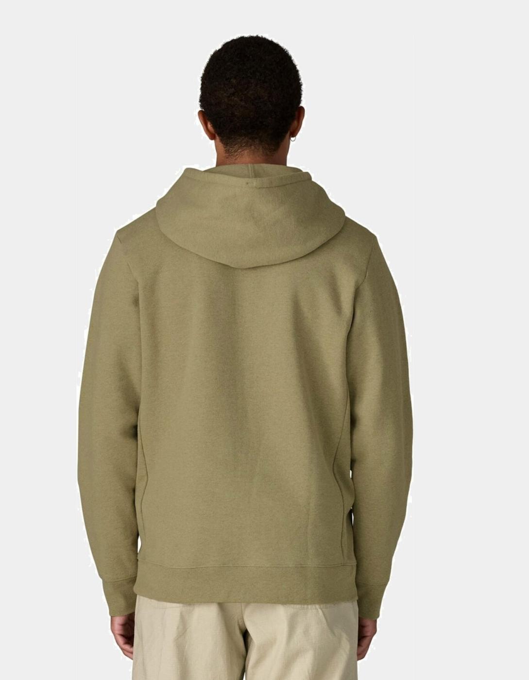 Sudadera Cap. P-6 LOGO UPRISAL - Gumtree Green