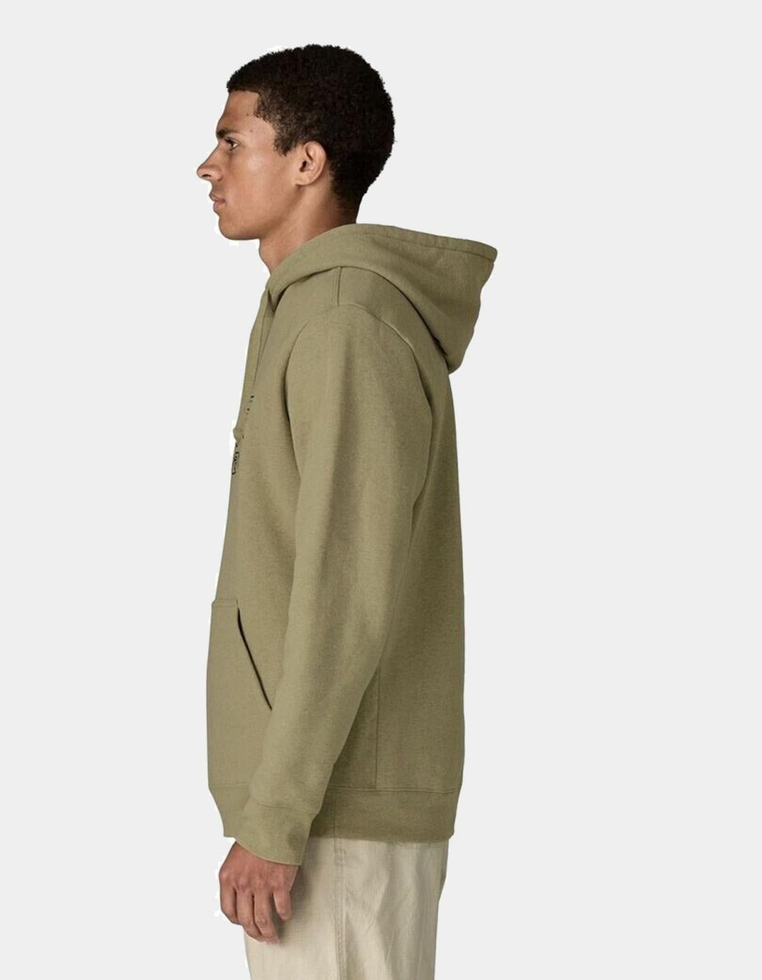 Sudadera Cap. P-6 LOGO UPRISAL - Gumtree Green