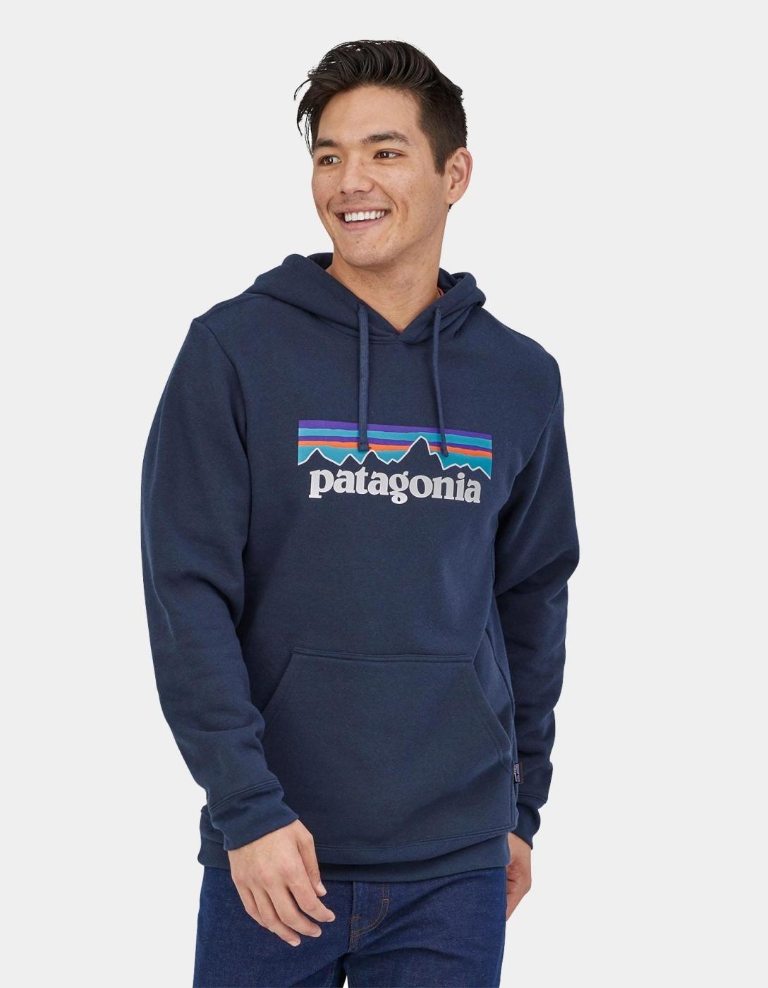 Sudadera Cap. PATAGONIA P-6 LOGO UPRISAL - New Navy