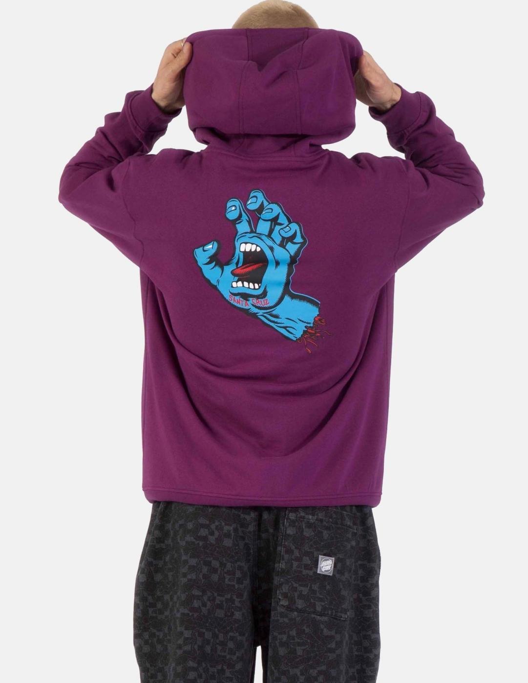 Sud. Cap. SCREAMING HAND CHEST - Fresh Purple