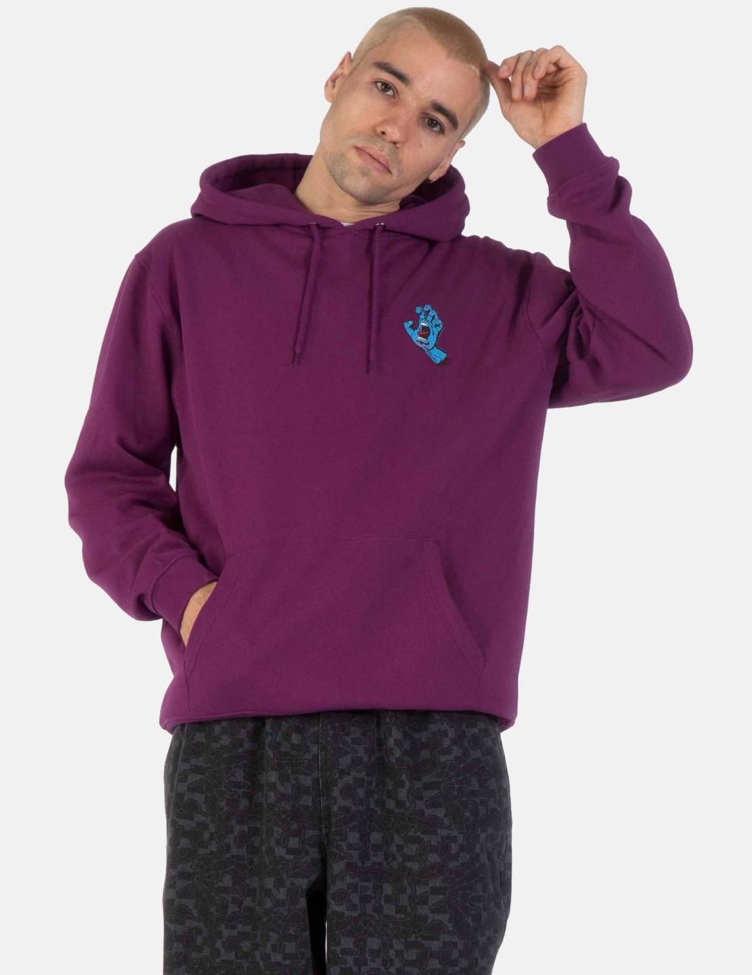 Sud. Cap. SCREAMING HAND CHEST - Fresh Purple