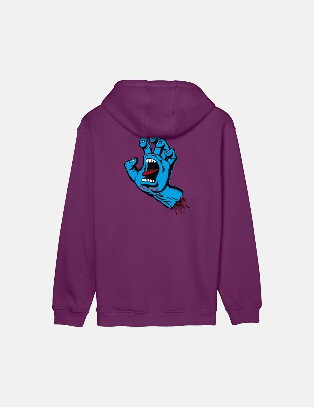 Sud. Cap. SCREAMING HAND CHEST - Fresh Purple