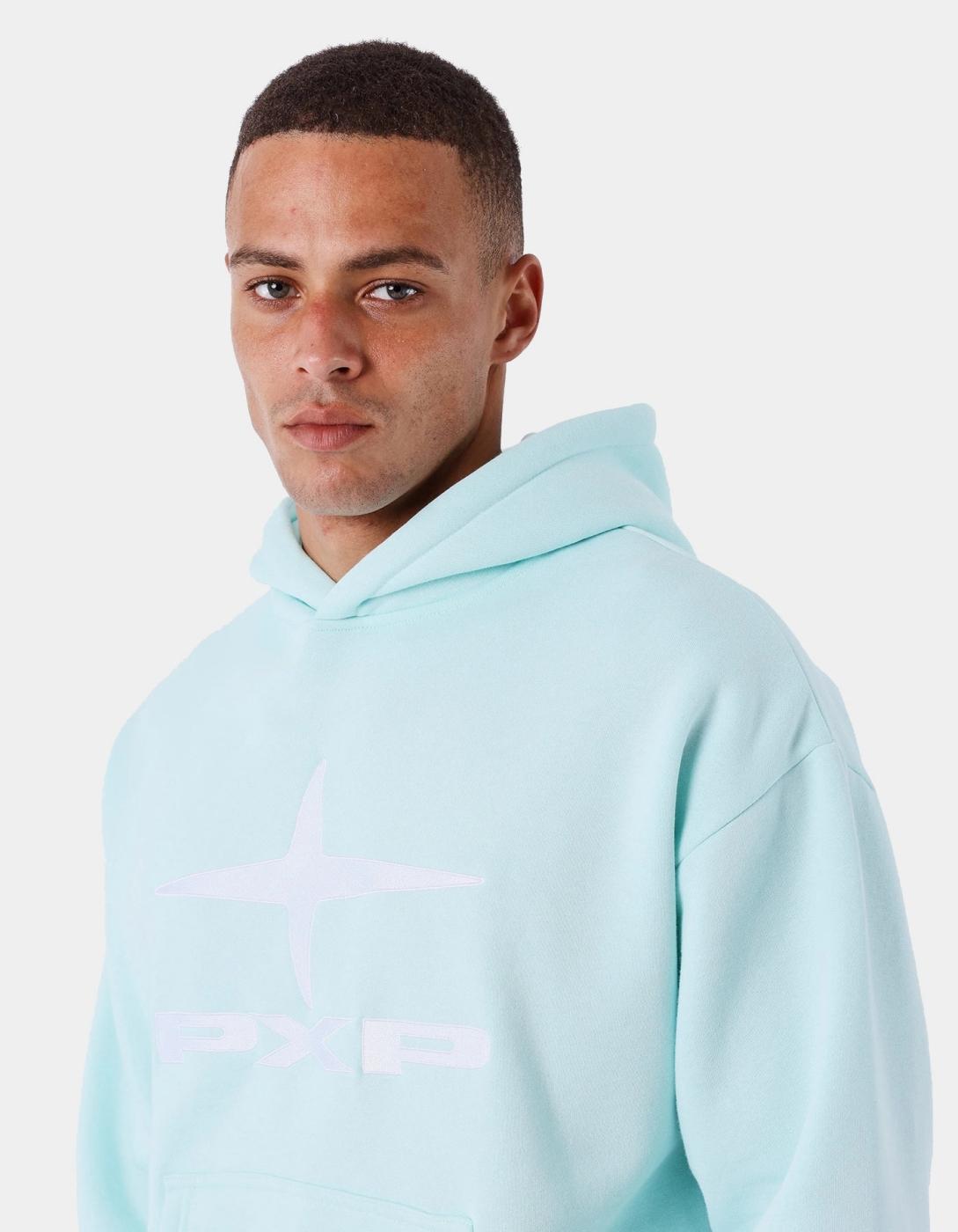 Sudadera Capucha 2522176 - Verde Menta