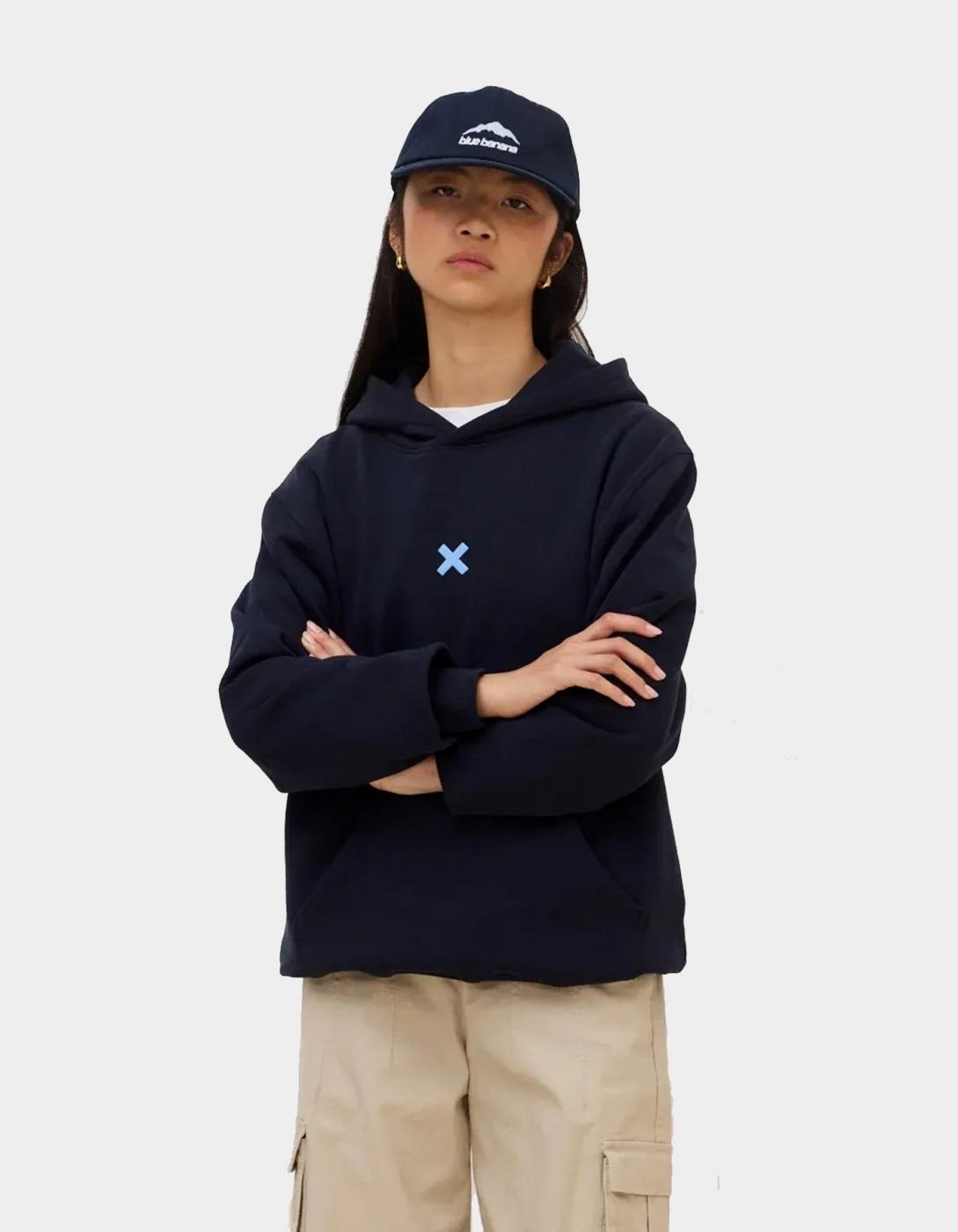 Sudadera Capucha BLUE BANANA BONFIRE - Navy