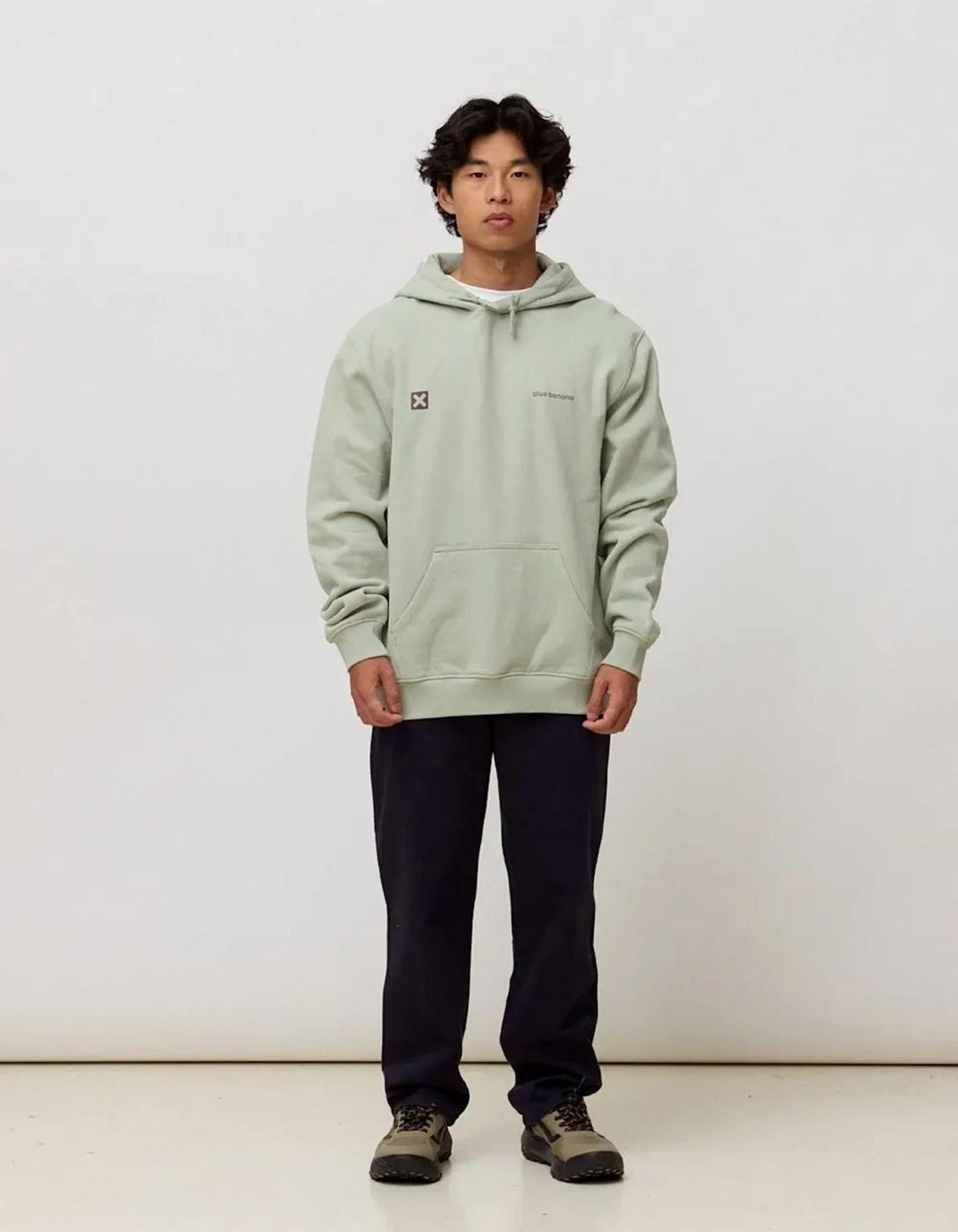 Sudadera Capucha BLUE BANANA CORE - Sage