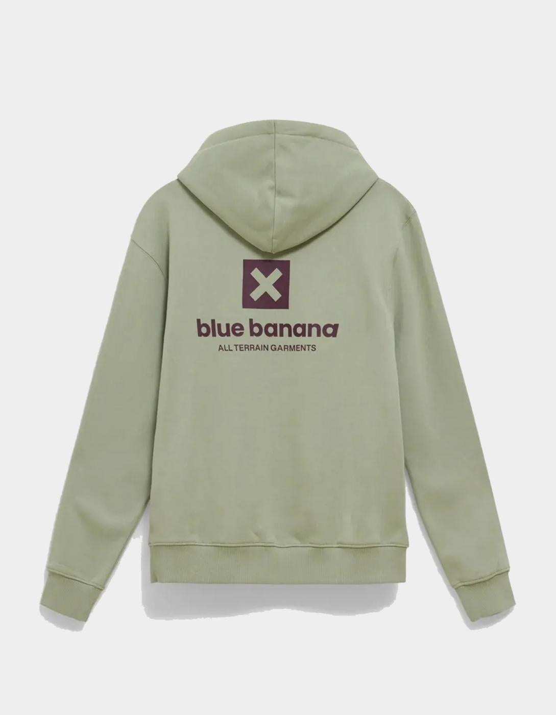 Sudadera Capucha BLUE BANANA CORE - Sage