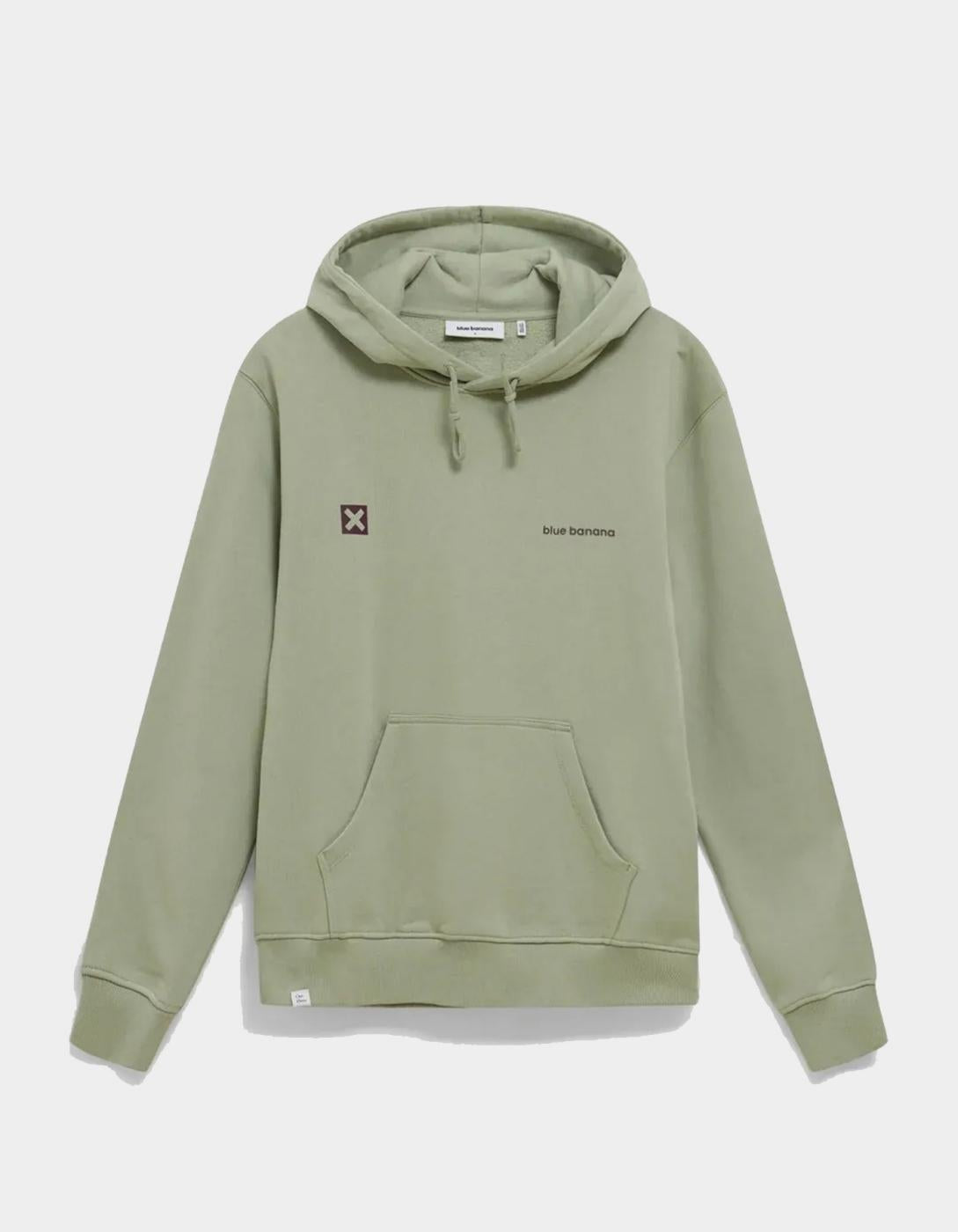 Sudadera Capucha BLUE BANANA CORE - Sage