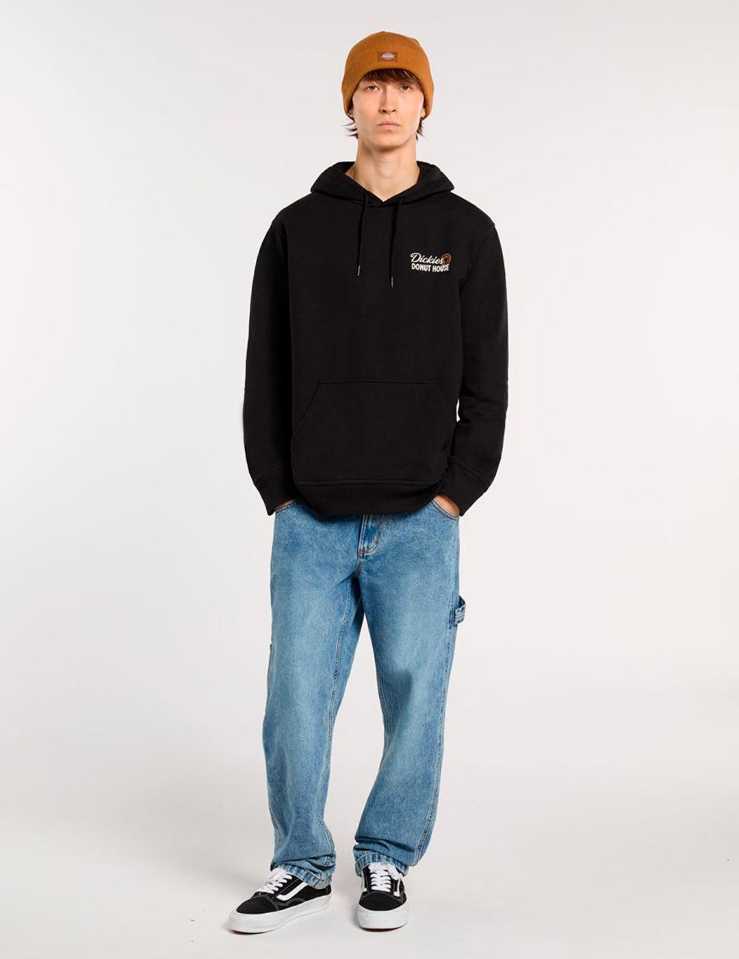 Sudadera Capucha DONUT HOUSE - Black
