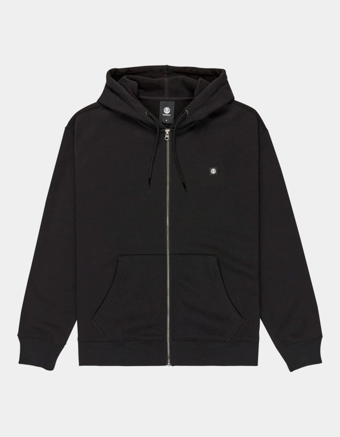 Sudadera Capucha ELEMENT Abierta ICON RAIN - Flint Black