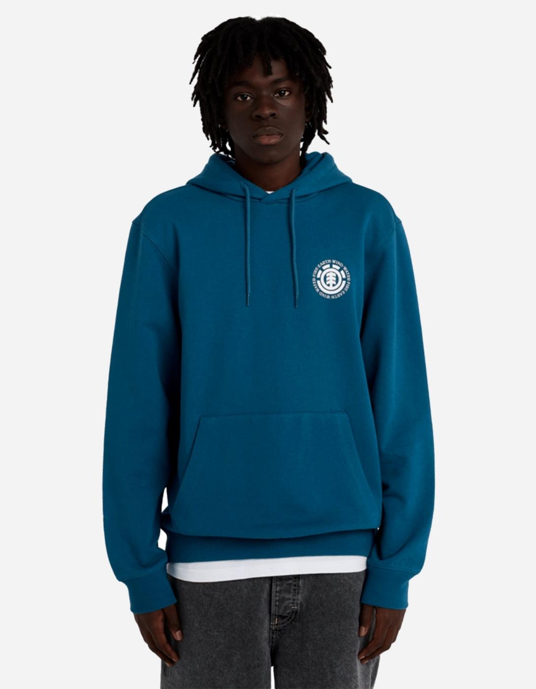 Sudadera Capucha ELEMENT SEAL BP - Mallard Blue