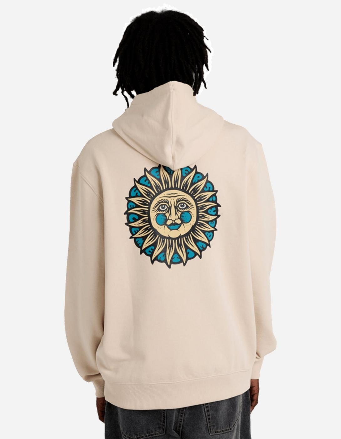 Sudadera Capucha ELEMENT TIMBER LIGHT - Crystal Gray