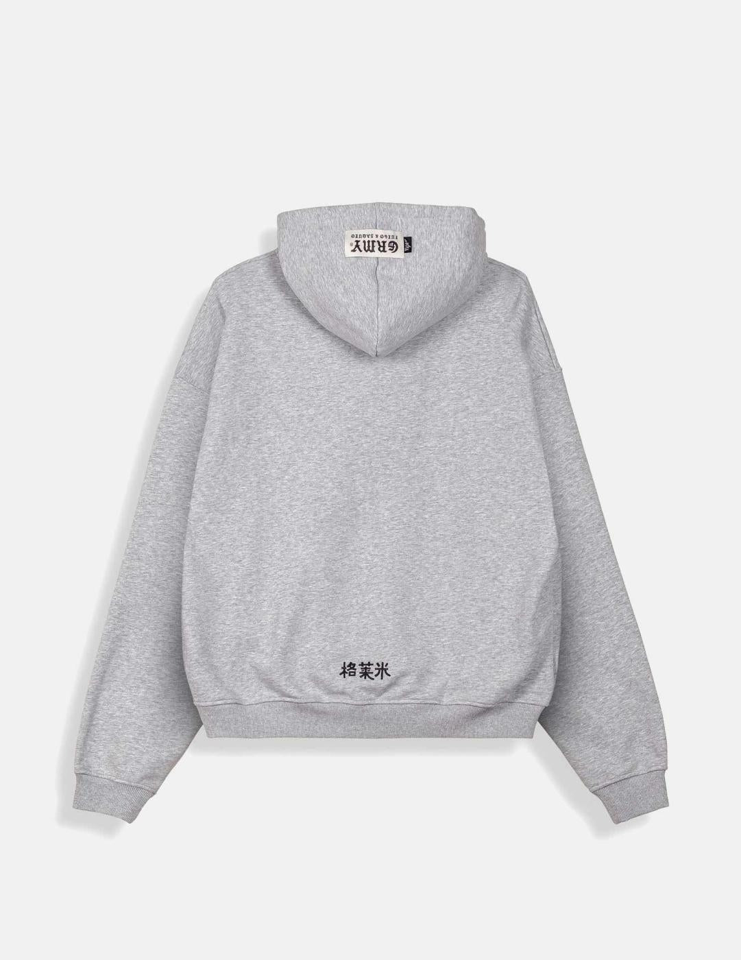 Sudadera Capucha GRIMEY ODD CUTLASS - Sport Grey