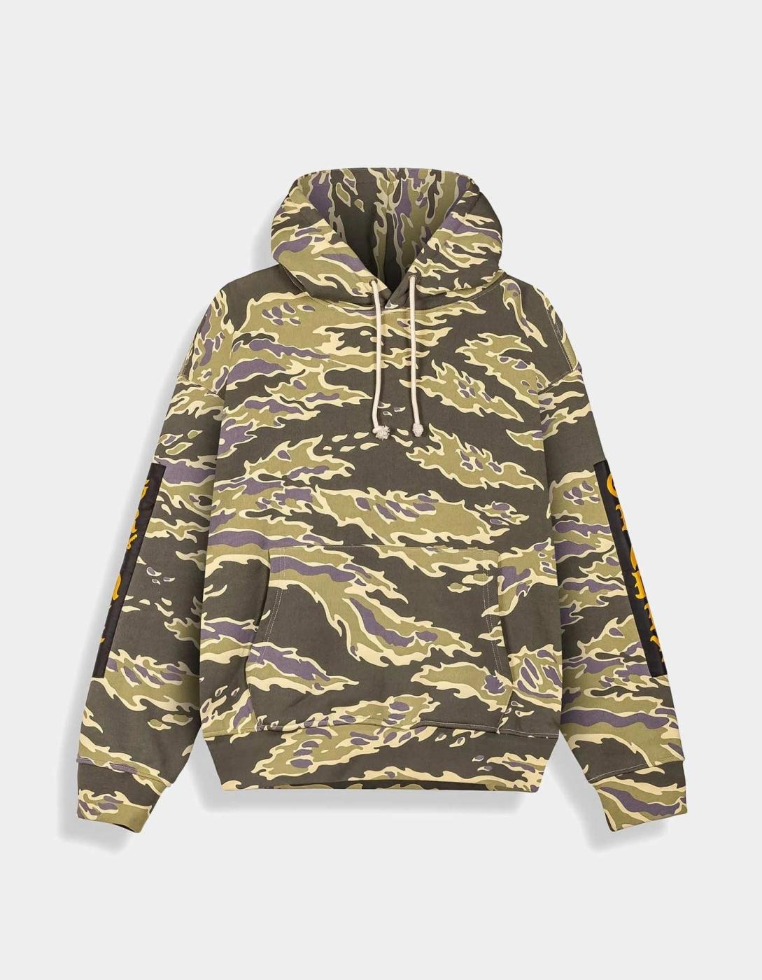 Sudadera Capucha GRIMEY ODD CUTLASS - Black Camo