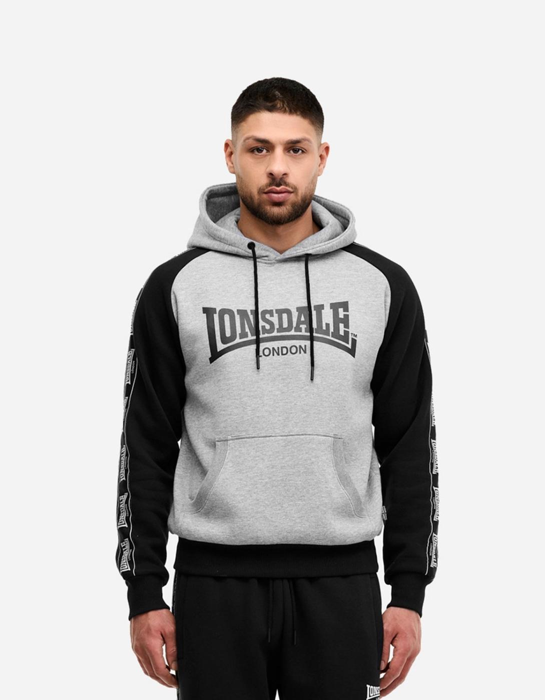 Sudadera Capucha HOLBURN - Marl Grey/Black