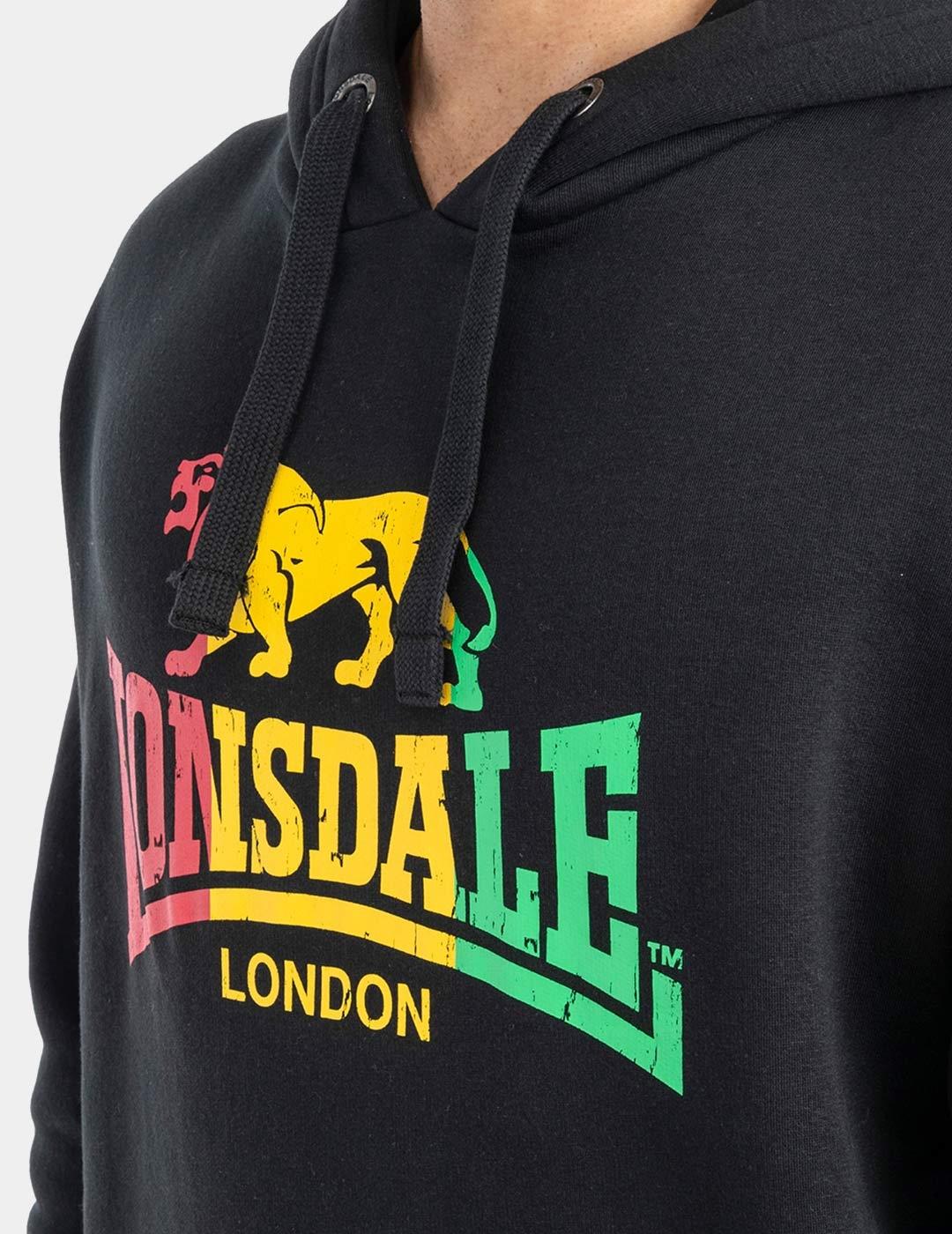 Sudadera Capucha Lonsdale SOUNDS - Black