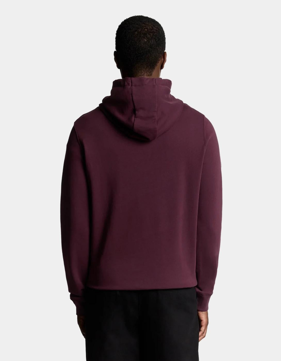 Sudadera Capucha LYLE&SCOTT ML416VOG - Burgundy