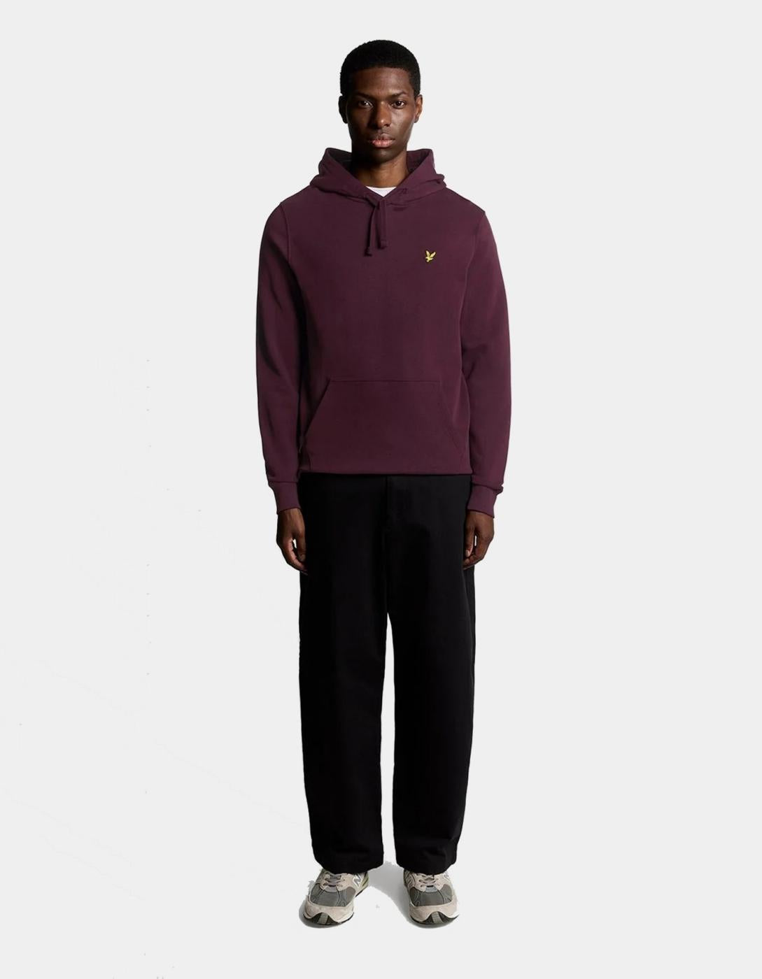 Sudadera Capucha LYLE&SCOTT ML416VOG - Burgundy